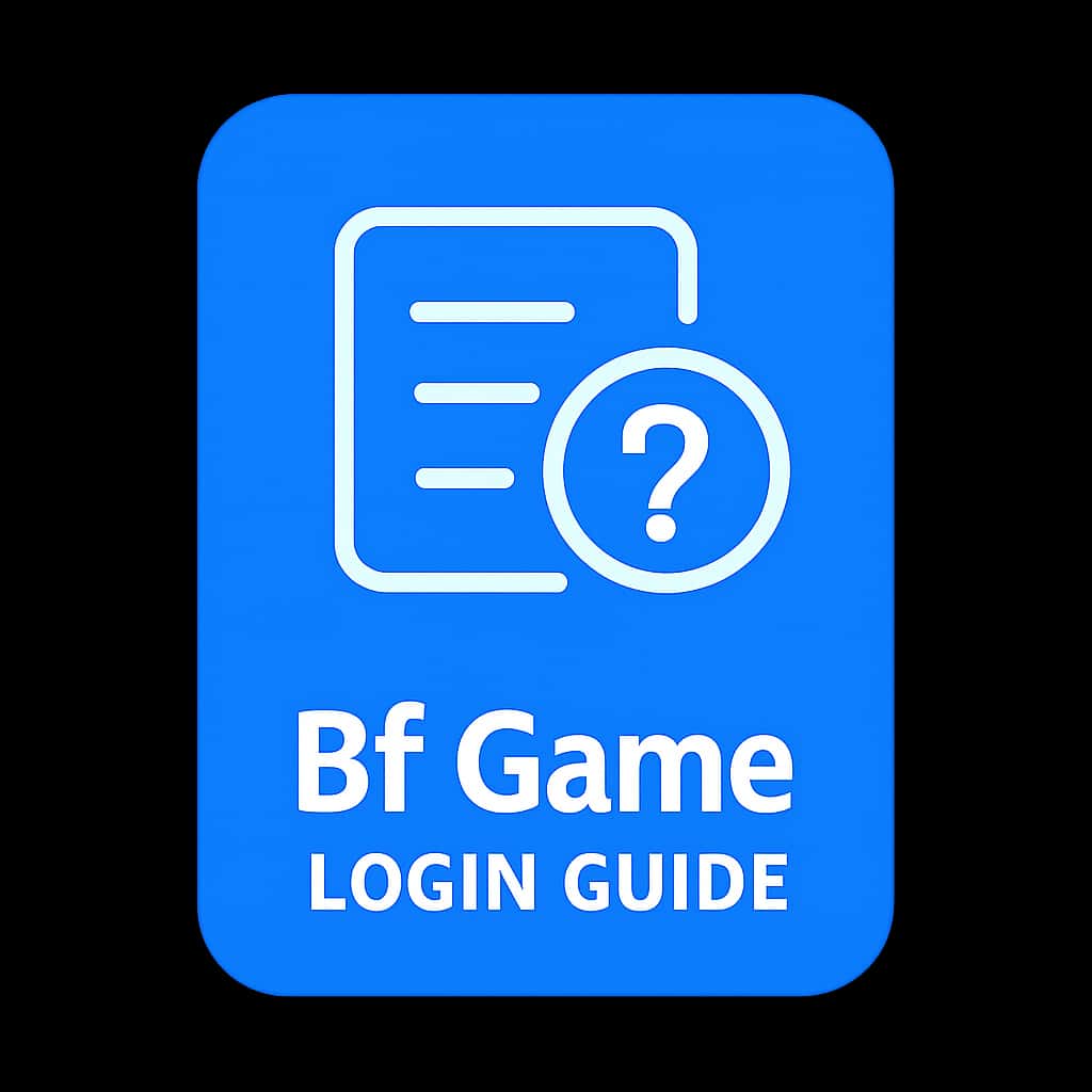 Icon representing the Bf Game Login Guide.