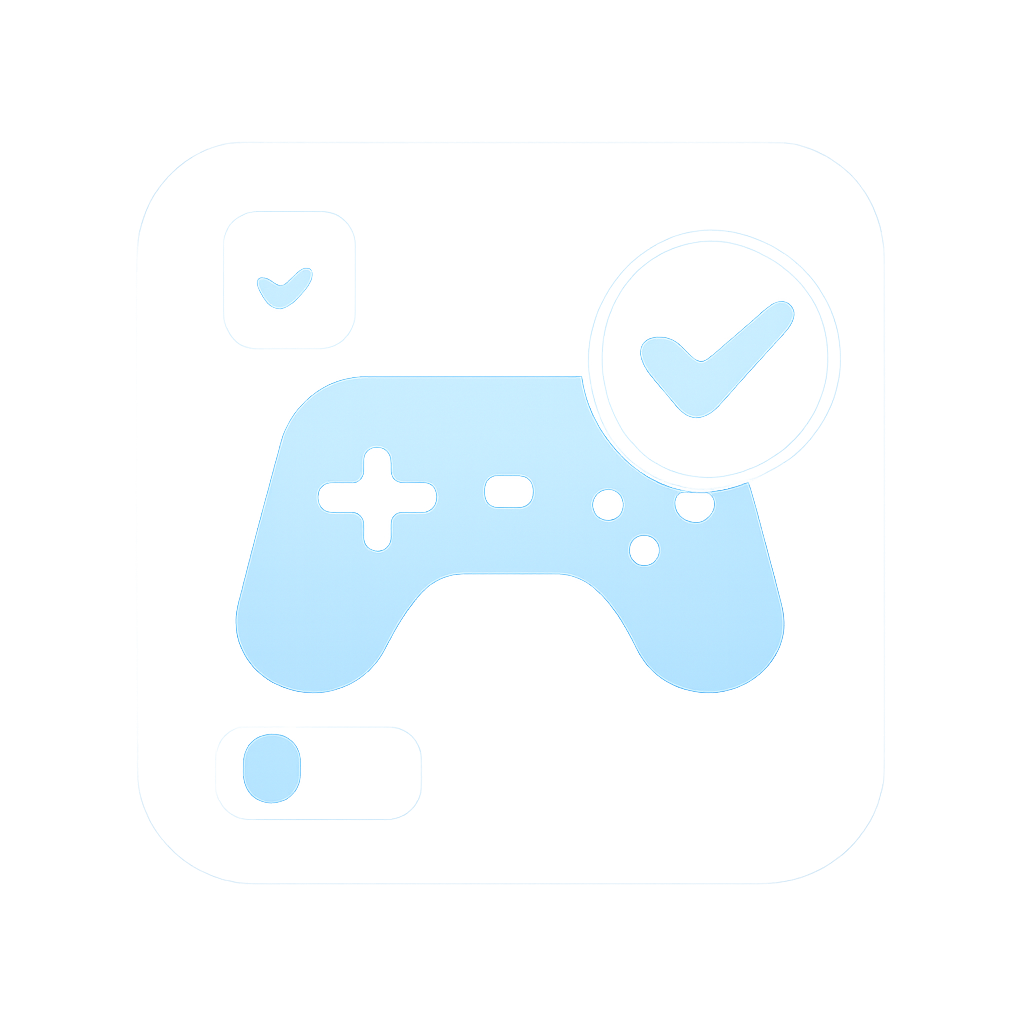 A badge representing troubleshooting resources for Bf Game on iOS.