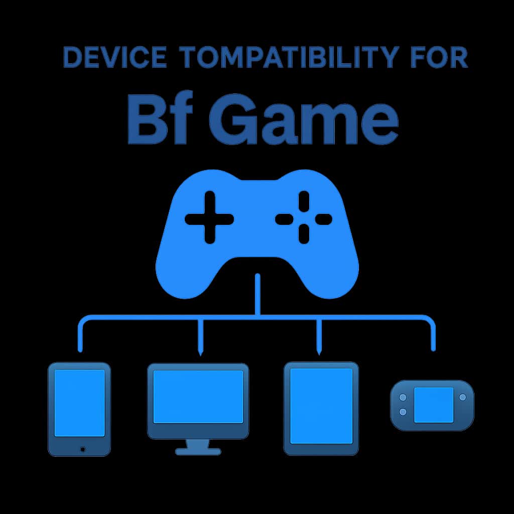 Diagram illustrating Device Compatibility for Bf Game.