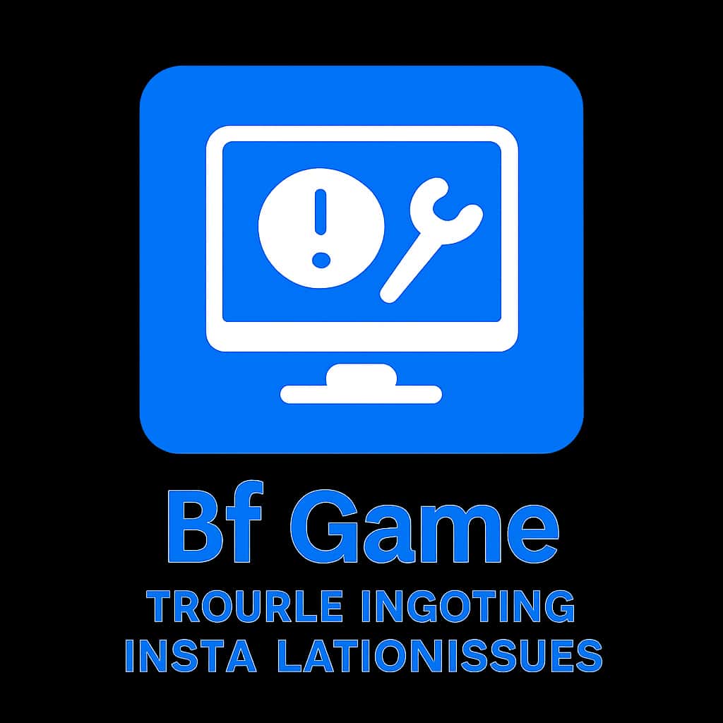 A badge highlighting troubleshooting for Bf Game installation issues.
