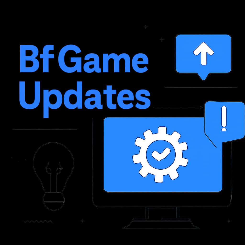 An educational diagram illustrating Bf Game updates process.